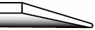 Carbon steel graver, #51 round engraver