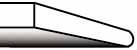 Carbon steel graver, #55 round engraver