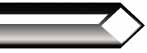 Carbon steel graver, #4 square engraver, about .074" square shank marked #4