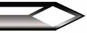 Carbon steel graver, #2 tapered lozenge engraver