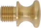 Powder Horn Base Plug,
small, brass,
3/8-24 thread