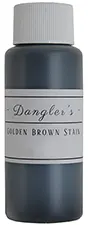 Stain,
Golden Brown,
2 ounce bottle,
by Homer Dangler