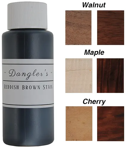 Stain,
Orange Toner,
2 ounce bottle,
by Homer Dangler