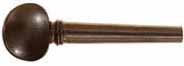 Powder Horn Stopper,
medium 2-1/4" length,
fancy Rosewood fiddle peg,
tapered shaft