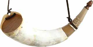 French & Indian War era Powder Horn,
10-14",
undecorated, ideal for scrimshaw