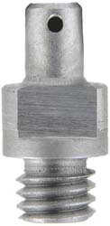 Nipple, Hot Shot® for CVA, Traditions, or other Spanish mfg. rifles, 6-1mm metric thread, for #11 CCI cap, stainless steel

Cone length: 0.440" Thread journal length: 0.195"  Overall length: 0.635" Diameter of base: 0.307" 