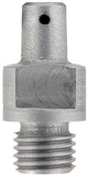 Nipple, Hot Shot® for Lyman & InvestArms, 6-.75mm thread, for #11 CCI cap, stainless steel

Cone length: 0.440" Thread journal length: 0.195"  Overall length: 0.635" Diameter of base: 0.307" 