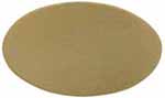 Inlay, Large Oval, 
2.41" by 1.42", brass 0.040" thick 