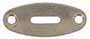 Inlay, Slotted Oval, 
1.25" by 0.51", nickel silver 0.050" thick
slot is 0.1" by 0.44"