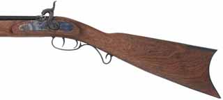 Investarm Great Plains Rifle,
.54 caliber, 32" barrel, 
1 in 60" twist for round ball,
left hand, percussion, factory new in-the-box, unfired