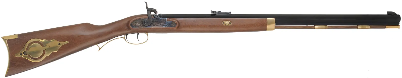 Investarm Hawken Rifle,
.50 caliber, 28" barrel, 
1 in 48" twist, right hand, percussion,
factory new in-the-box, unfired