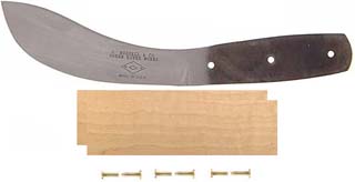 Buffalo Skinner Knife Kit with Maple Handle