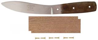 Sheep Skinner Knife Kit with American Black Walnut Handle
