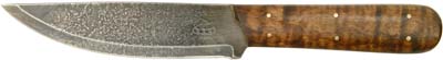 Hudson's Bay Company Trade Knife,
5-1/2" blade,
replica 1750 - 1790 era Trade Knife,
made in the U.S.A.