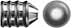 Lee combination .50 caliber, 320 grain R.E.A.L. & .490" diameter round ball mold, includes handles