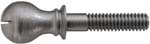 Top jaw screw, fancy, slotted, 12-24 thread