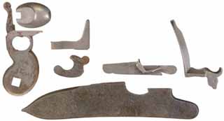 1763 Charleville & 1795 Springfield lock castings