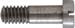 Sear screw, .61" long, .25" head, 8-32 thread, Barker Whatley, right hand flintlock