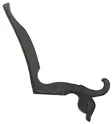 Frizzen, wax cast steel, temper after fitting