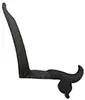 Frizzen, wax cast steel, as cast, temper after fitting