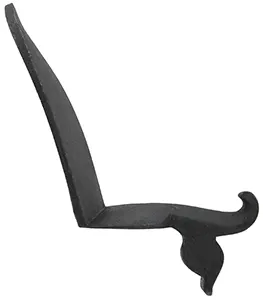 frizzen, wax cast steel, as cast, temper after fitting