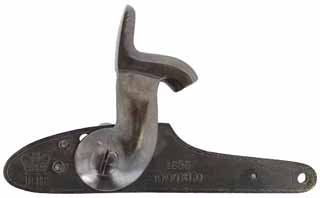 Enfield Rifle Lock,
circa 1853 Crown P-H mark,
unused, excellent