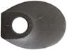 top jaw, .75" x .92" oval, with .26" hole
