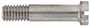  Frizzen Screw for Lyman Investarms Great Plains Rifle lock, flint left or right hand, .59" length, .135" axle, 3.5-.6mm thread