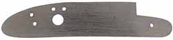 Lock plate, 4.85 x .99" as cast, right hand