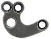 bridle, drilled for three screws