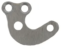 Bridle, wax cast steel, tempered, use 6-40 screws