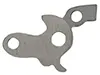 bridle, left, wax cast steel, use two 6-40 screws
