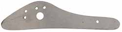 Lock plate, 4.98 x 1.19", drilled & tapped