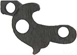 Bridle, wax cast steel, use 6-40 screws, fits RPL 01, 02, & 04 series