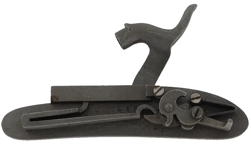 Sharon Hawken Lock right hand, percussion lock, by L&R with Siler internals