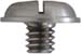 tumbler screw, 8-32 thread, .424" diameter, domed