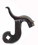 Hammer, 
Thompson Center Hawken or Renegade,
late style curled hammer, used