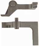 Sear, wax cast steel, tempered, with integral axle Thompson Center Hawken lock