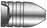 Mold, Lyman
.58 caliber Parker Hale Minie bullet mold blocks,
566 grain, single cavity,
use large handles