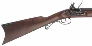 Lyman Great Plains Signature Series Rifle,
.50 caliber 32" barrel. 1 in 48" twist,
walnut, blued steel trim, right hand, flint lock,
factory new, in-the-box, unfired, by Davide Pedersoli & Co.