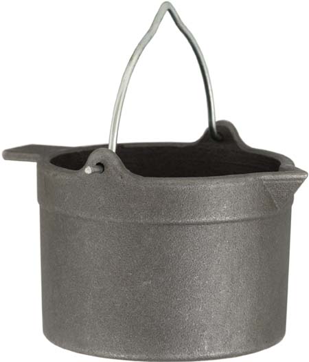 Lyman Lead Melting Pot, 10 pound capacity, pour spout, cast iron - Track of  the Wolf