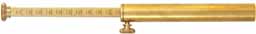 Powder measure, brass,
adjustable 0 to 120 grains,
without spout