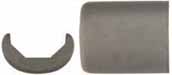 Muzzle cap,
15/16" octagon,
wax cast steel