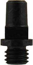Nipple, .260-24 thread for antique Maynard Carbine,  musket cap, hardened steel, 1/4" square lug

Cone length: 0.470" Thread journal length: 0.200"  Overall length: 0.670" Diameter of base: 0.345" 