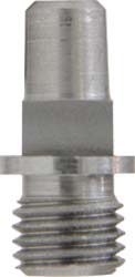 Nipple, 8-1mm metric thread, for COLT 1861 signature series special contract  musket, Armisport  1842 &1861 Springfield, Armisport  1859 &1863 Sharps Carbine, late production Armisport Enfield muskets, Davide Pedersoli 1861 Springfield, Euroarms Alexander Henry .451 Volunteer Rifle, Euroarms U.S. Model 1841 "Mississippi" Rifle, Euroarms U.S. Model 1863 Remington Contract "Zouave" Rifle,   musket cap, stainless steel, 1/4" square lug

Cone length: 0.475" Thread journal length: 0.275"  Overall length: 0.750" Diameter of base: 0.370" 