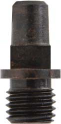 Nipple, 5/16-24 thread, for Springfield musket, musket cap, hardened steel, 1/4" square lug

Cone length: 0.475" Thread journal length: 0.275"  Overall length: 0.750" Diameter of base: 0.370" 