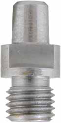 Nipple, 5/16-24 thread, for Springfield musket, musket cap, stainless steel

Cone length: 0.475" Thread journal length: 0.275"  Overall length: 0.750" Diameter of base: 0.370" 