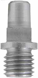 Nipple, 5/16-24 thread, for Springfield musket, musket cap, stainless steel, 1/4" square lug

Cone length: 0.475" Thread journal length: 0.275"  Overall length: 0.750" Diameter of base: 0.370" 