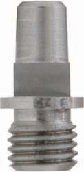 Nipple, 5/16-24 (.315") thread, for antique muskets, musket cap, stainless steel, 1/4" square lug

Cone length: 0.475" Thread journal length: 0.275"  Overall length: 0.750" Diameter of base: 0.370" 