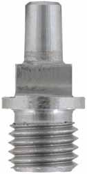 Nipple, 8-1mm metric thread, for COLT 1861 signature series special contract  musket, Armisport 1842 &1861 Springfield, Armisport 1863 Sharps Carbine, for No. 11 CCI cap, stainless steel, 1/4" square lug

Cone length: 0.475" Thread journal length: 0.275"  Overall length: 0.750" Diameter of base: 0.370" 
